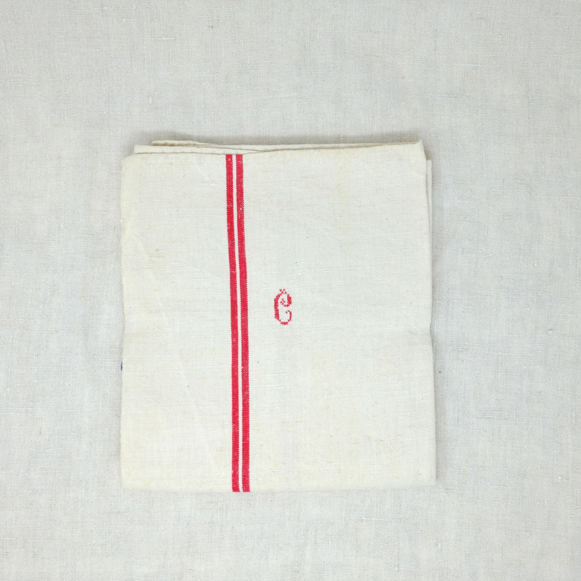 Monogram kitchen towel