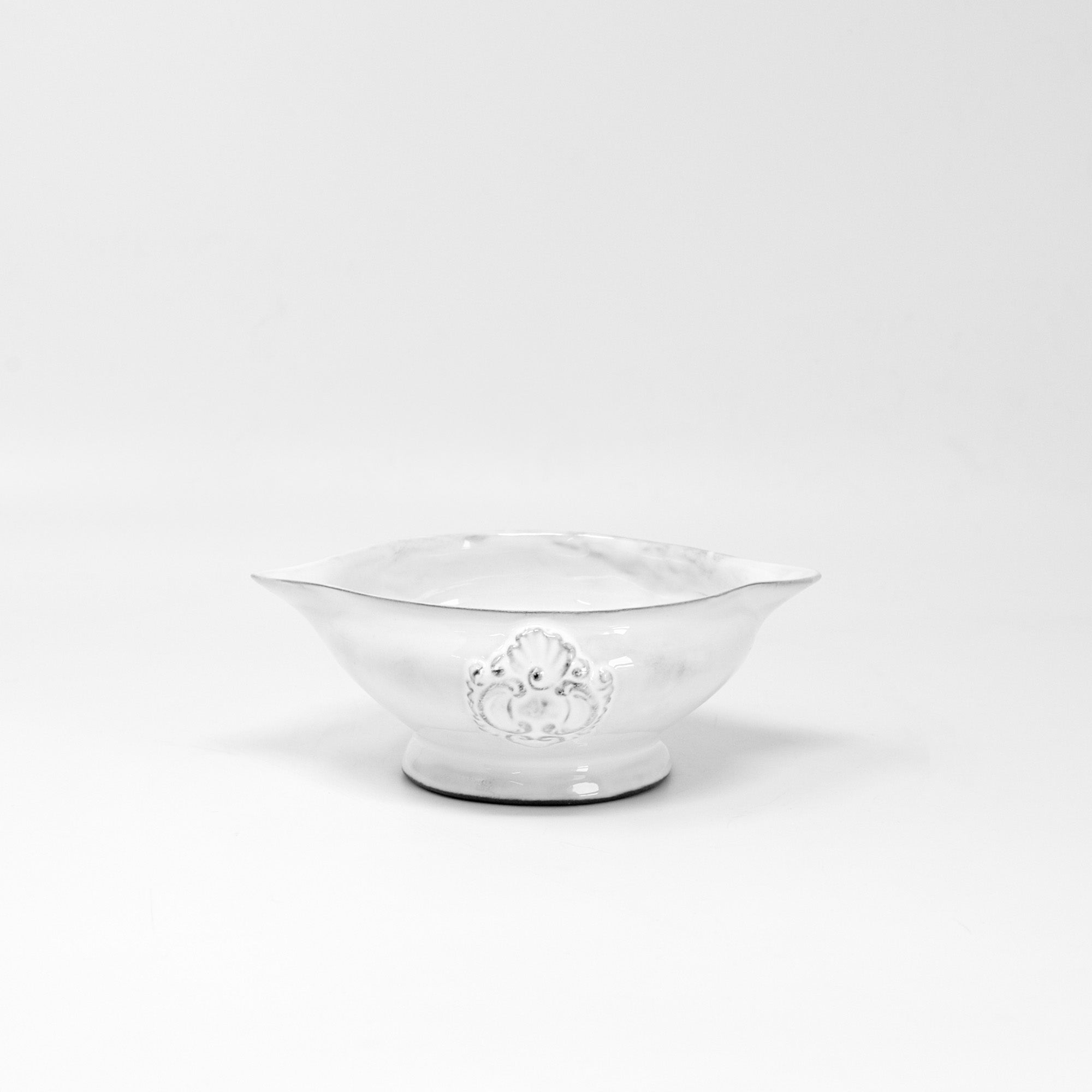 Charles round gravy boat-16x11,5x6cm-CARRON-Paris