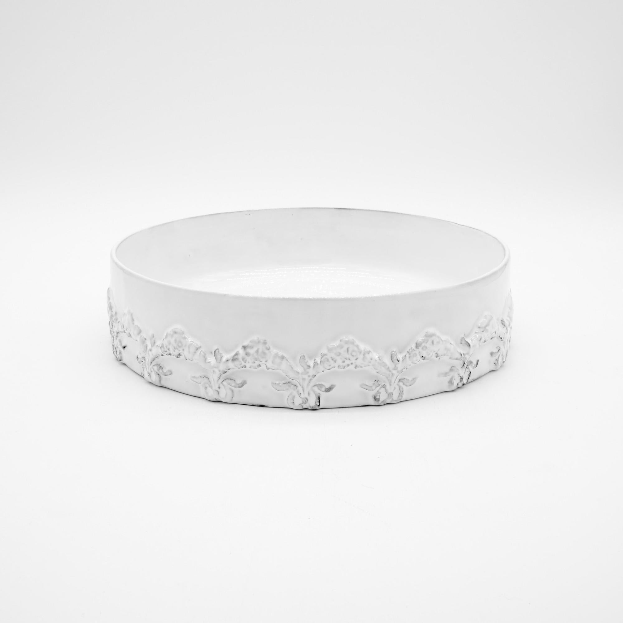 Couronne floral platter-L (⌀24.5 H6)-CARRON-Paris