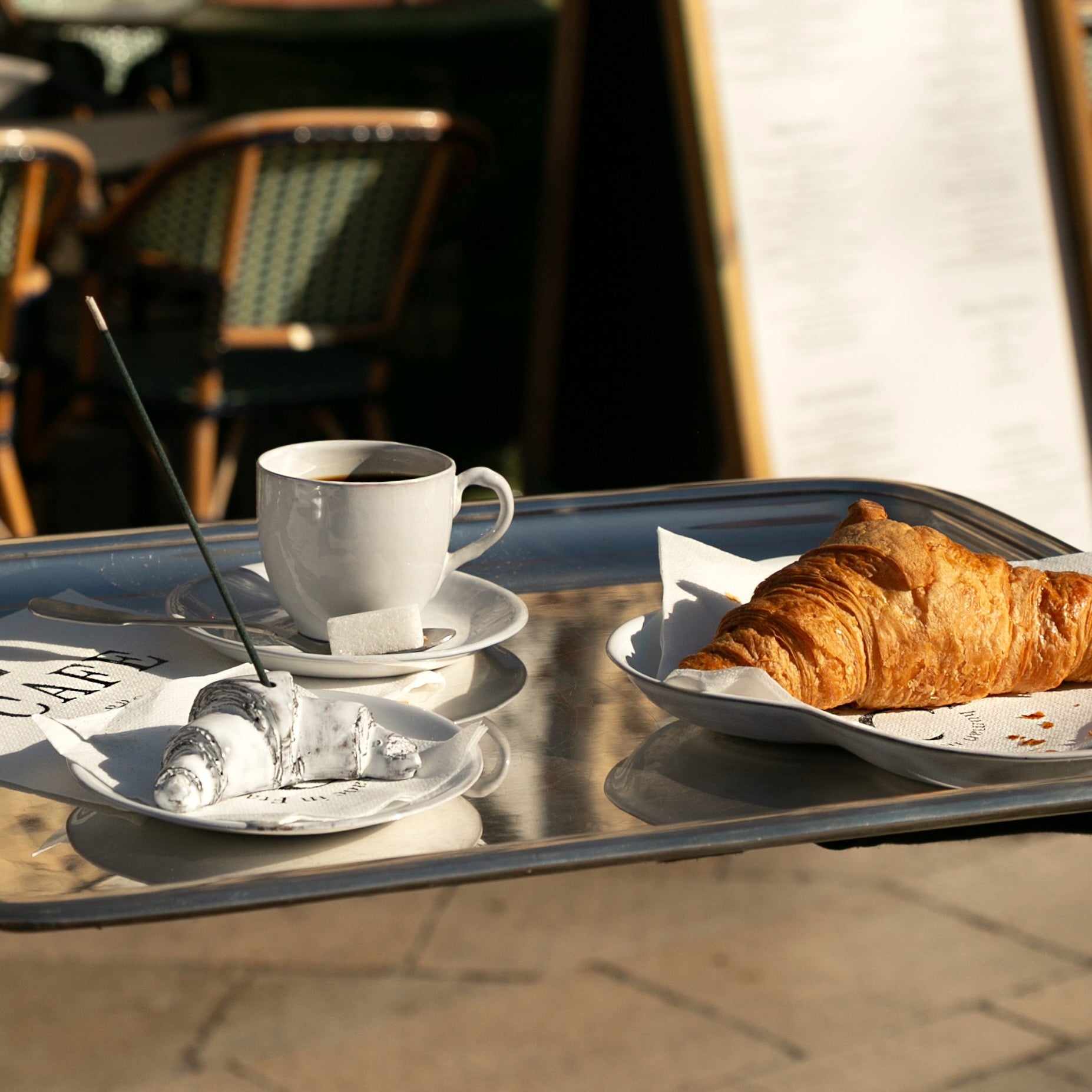 Croissant censer & incense box-CARRON-Paris