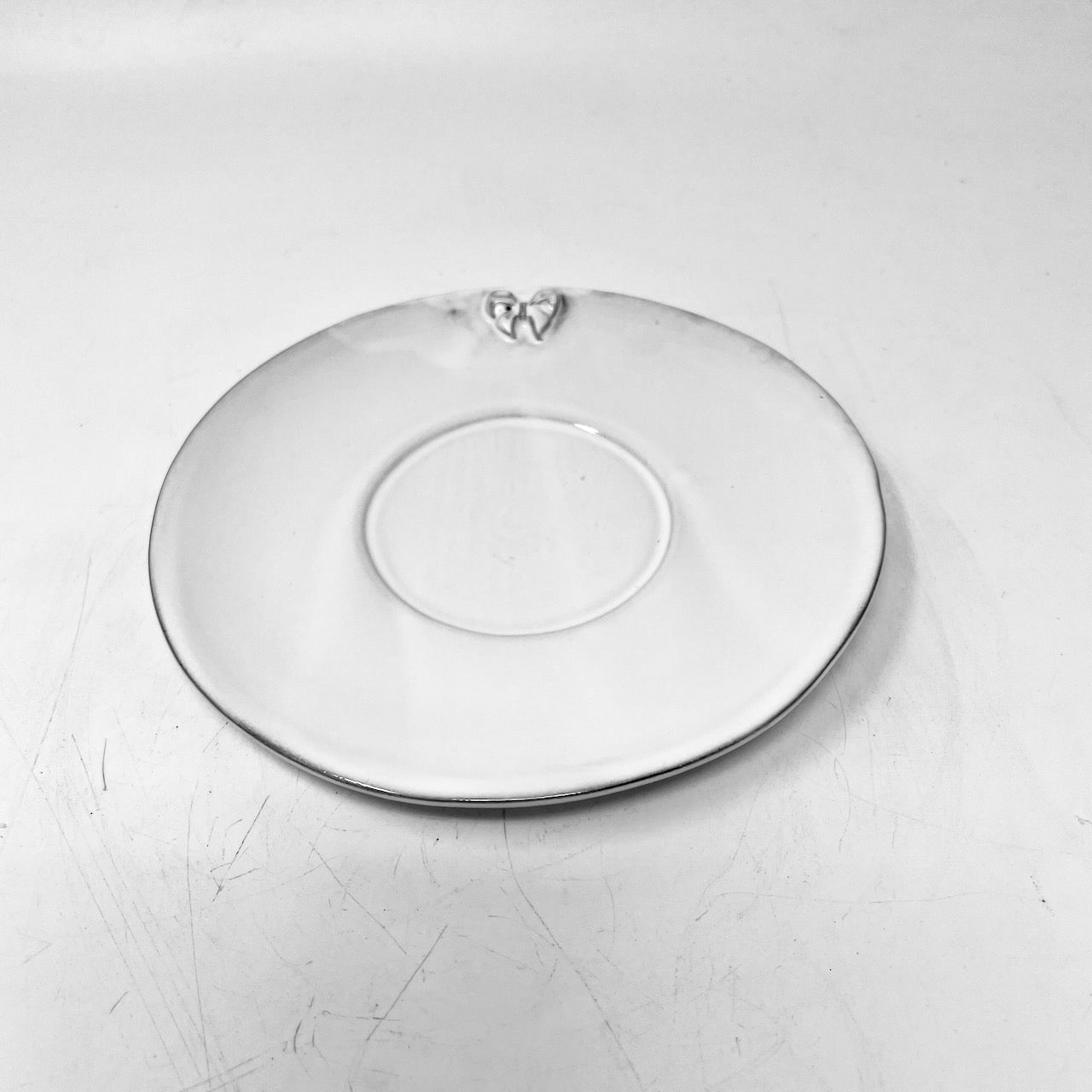 Marie-Antoinette knot saucer-M (⌀16 H1)-CARRON-Paris