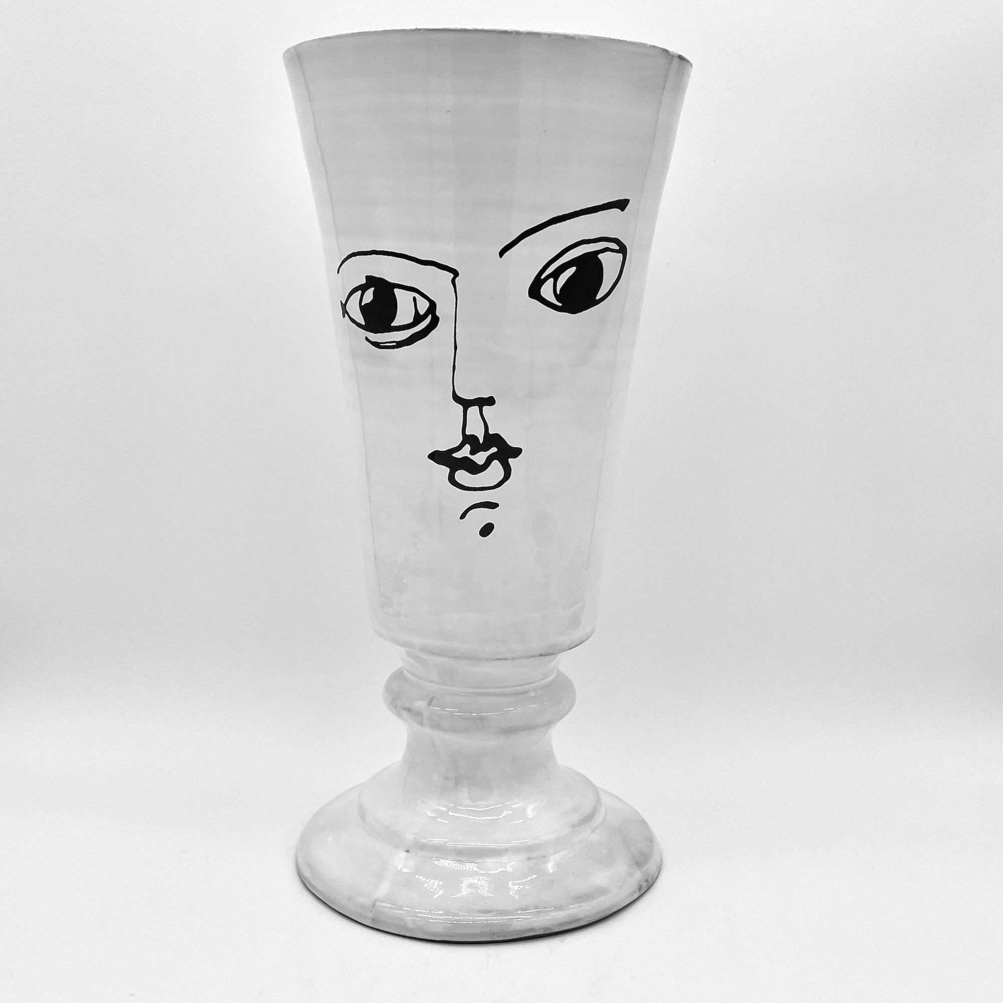 Moon footed vase-CARRON-Paris