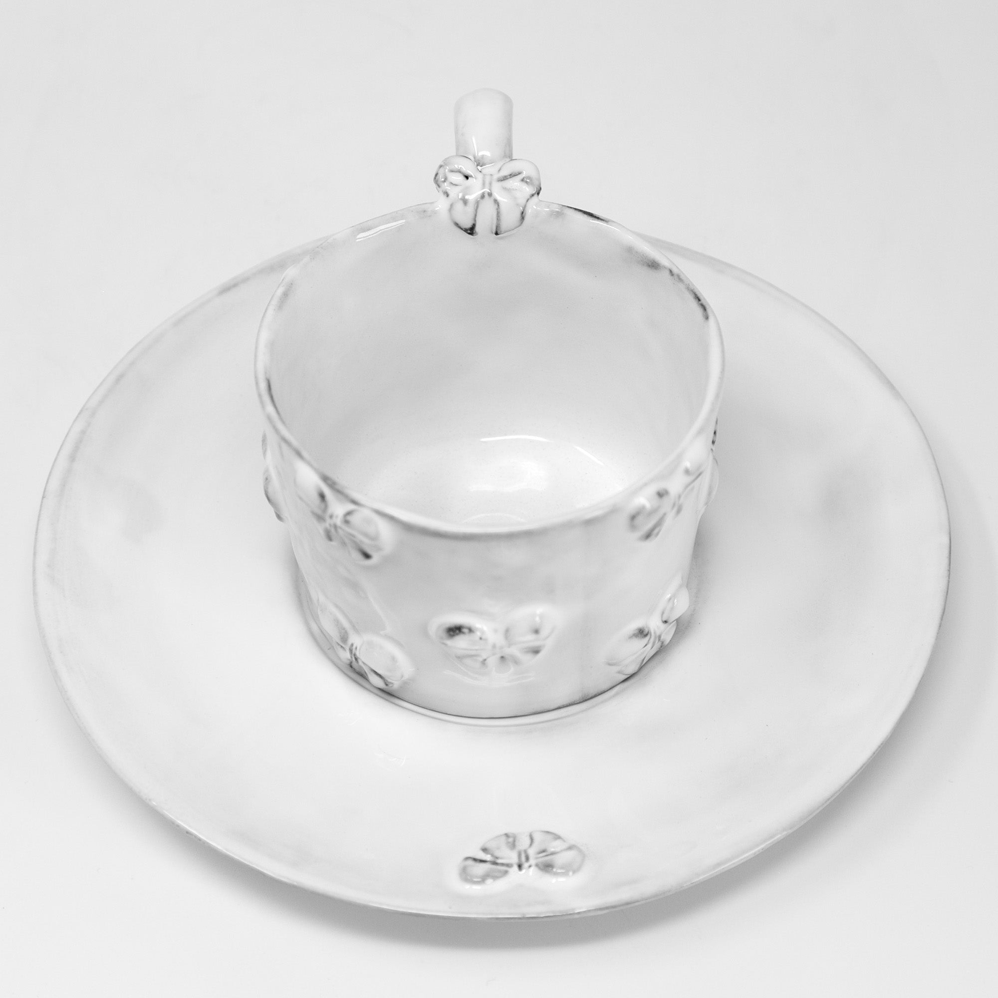 Noeud-Noeud cup and saucer-CARRON-Paris