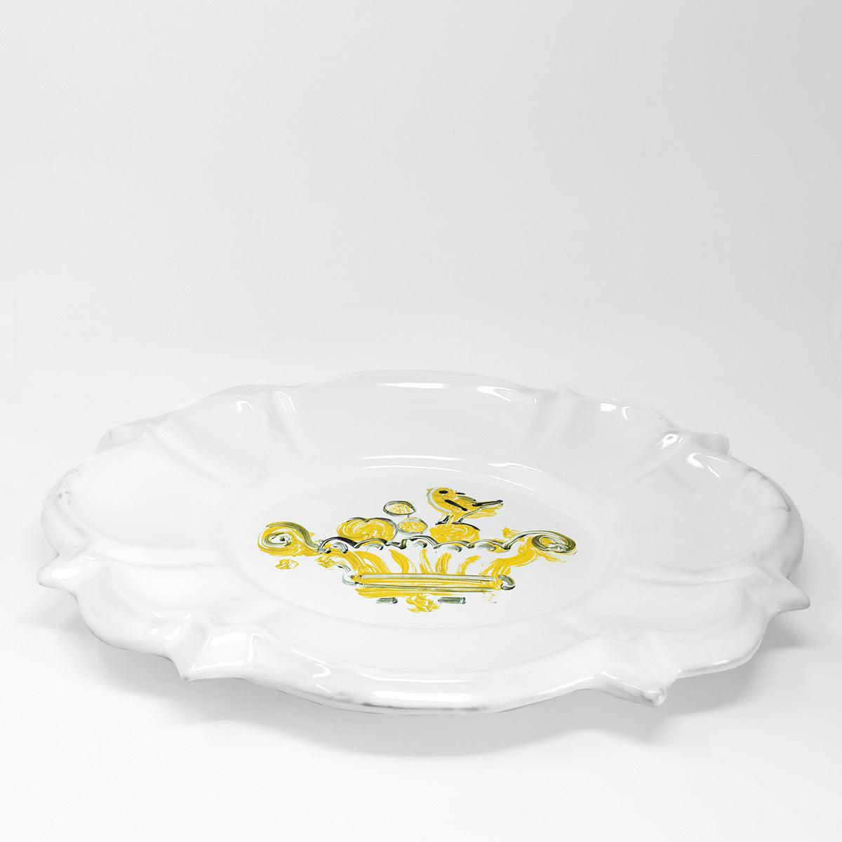 Oiseau Roi platter-45x36x5cm-CARRON-Paris