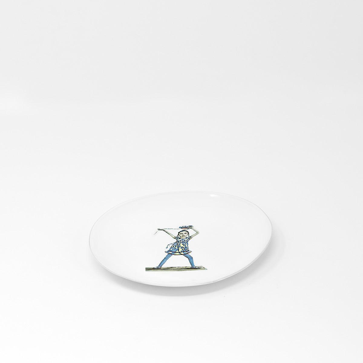 Dancer plate-Bread plate ⌀14-CARRON-Paris