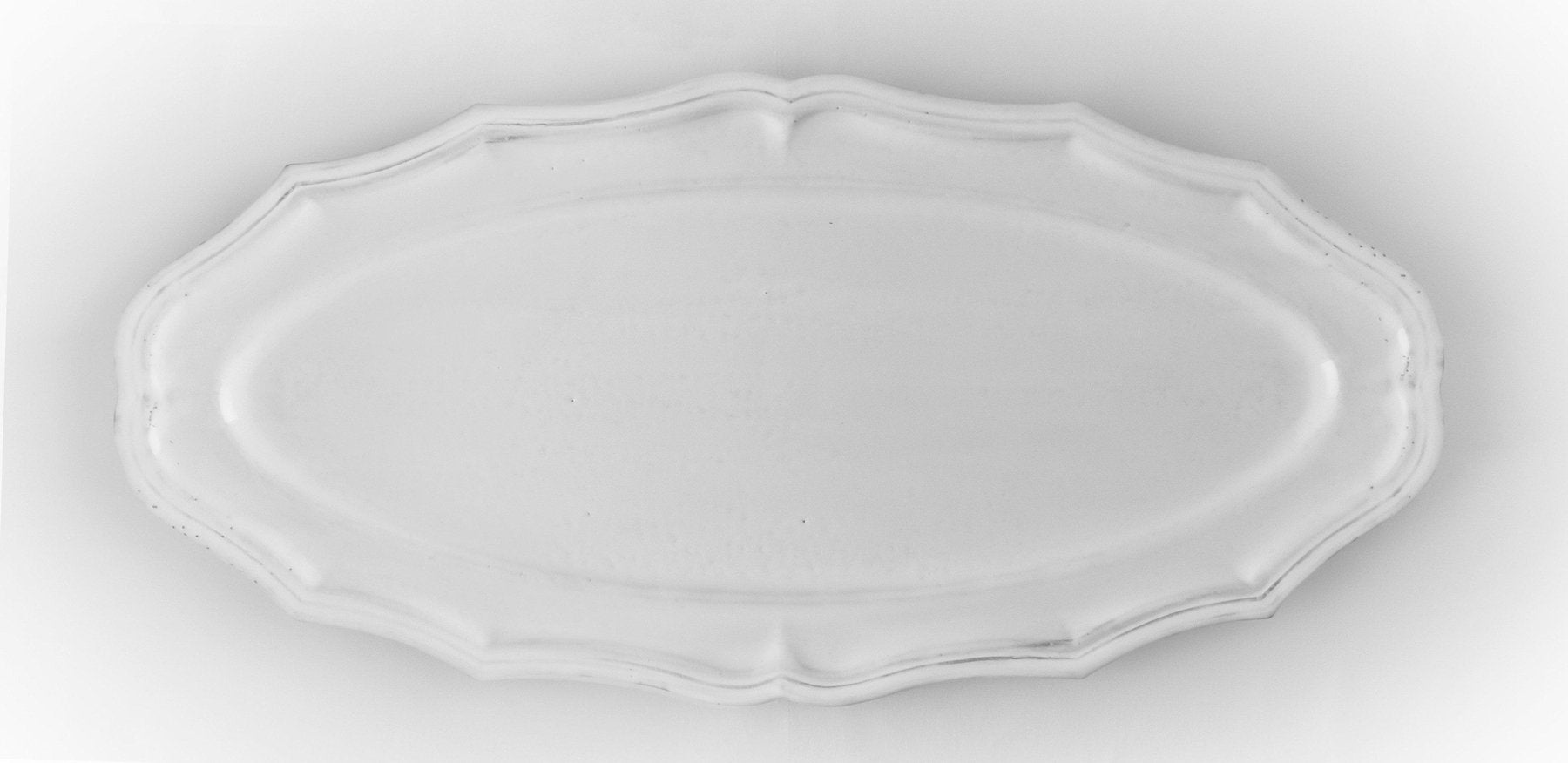 Fish platter Louis XV-58x58x2cm-Handmade in France by CARRON