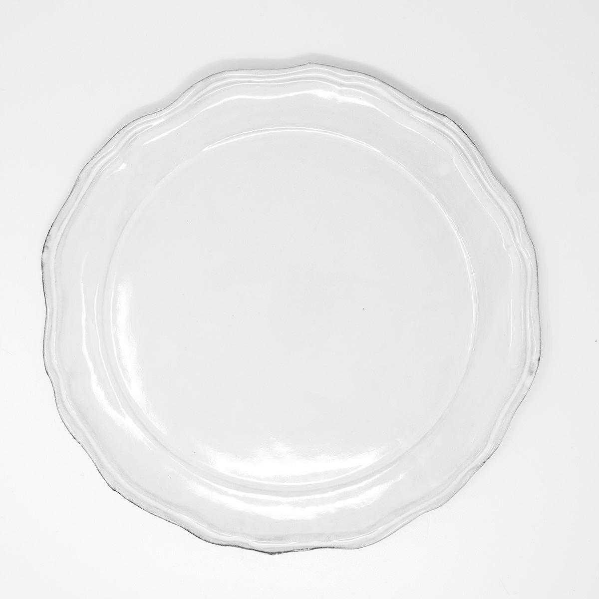 Louis XV plate-Charger plate ⌀32 H1-CARRON-Paris