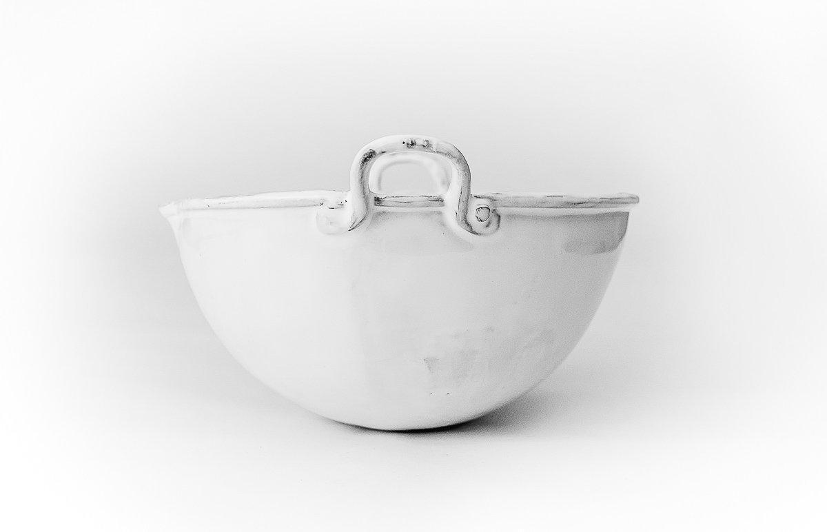 Mademoiselle serving bowl-15x15x8cm-Handmade in France by CARRON