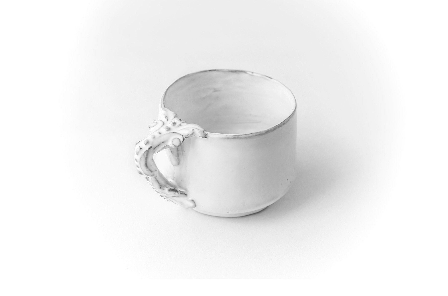 Fleur de Lys cup-11x11x9,5cm-Handmade in France by CARRON