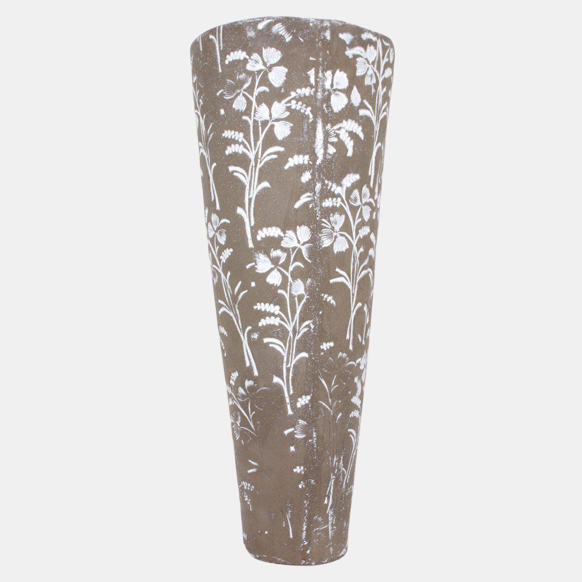 Muse vase-20x20x50cm-Handmade in France by CARRON