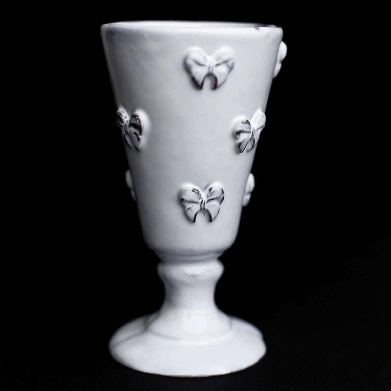 Nœud-Nœud footed vase-S (⌀8 H14)-CARRON-Paris