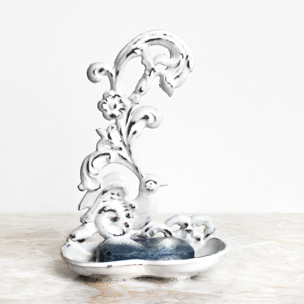 Oiseau small soap dish-17x10x23cm-CARRON-Paris