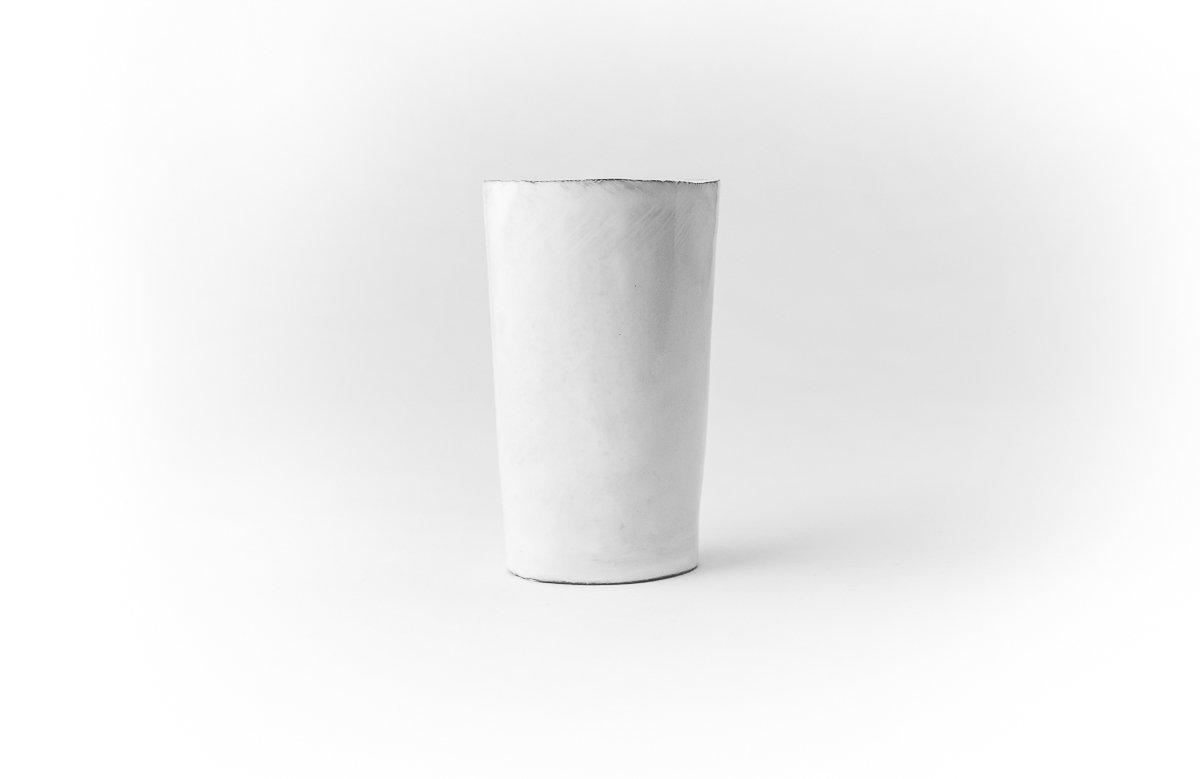 Paris tube cup-4,5x4,5x7,5cm-Handmade in France by CARRON