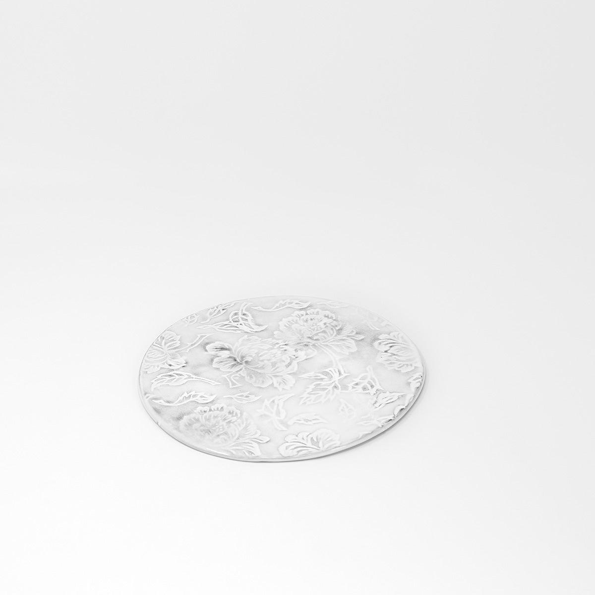 Pivoine coaster-18x18x0,5cm-CARRON-Paris