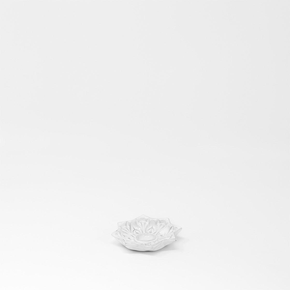 Pivoine condiment server-8x8x1,5cm-CARRON-Paris