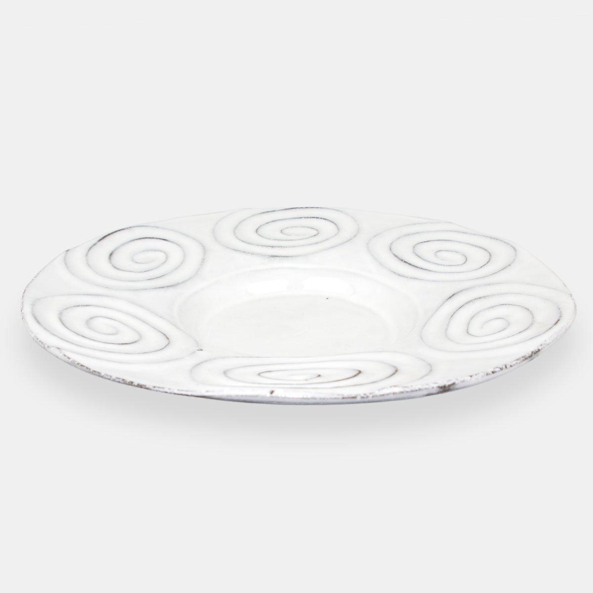 Saturne platter-28x28x4cm-Handmade in France by CARRON